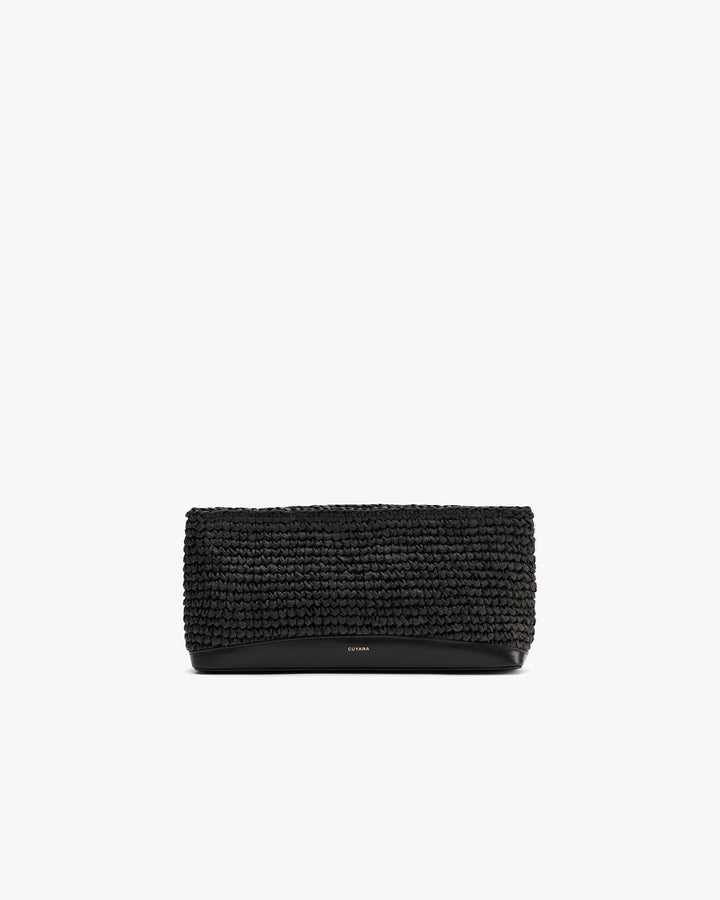 Raffia Clutch